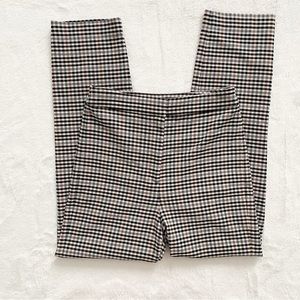 DYNAMITE | Brown and black checkered pants